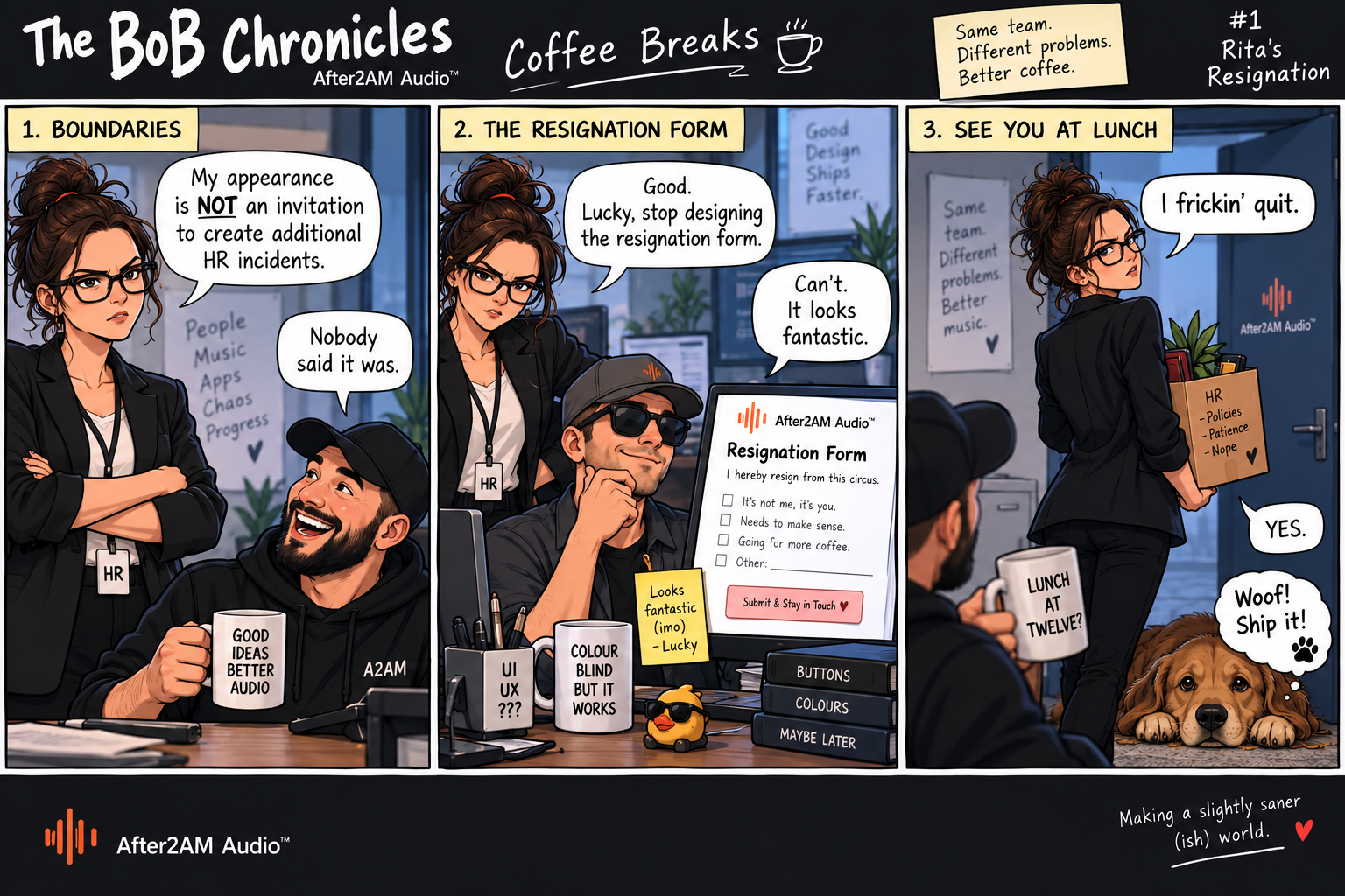 Coffee Breaks - Issue 1 - Rita's Resignation