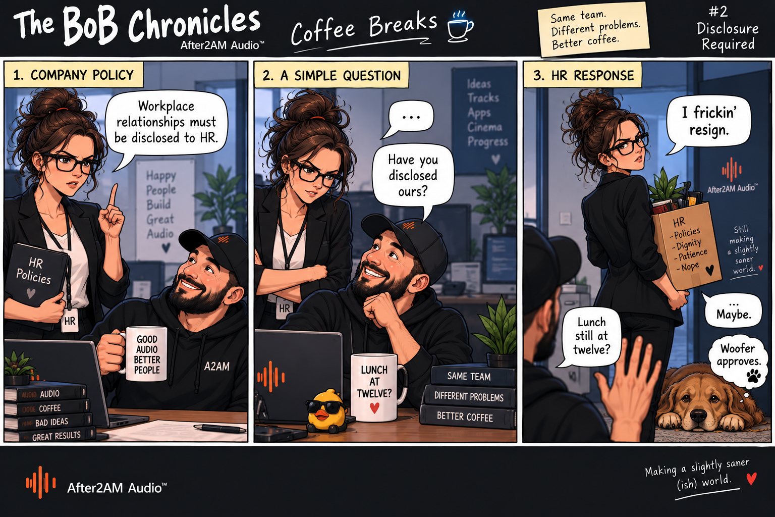 Coffee Breaks - Issue 2 - Disclosure Required